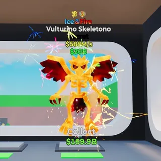 Fortnite steal the brainrot Vulturino Skeletono