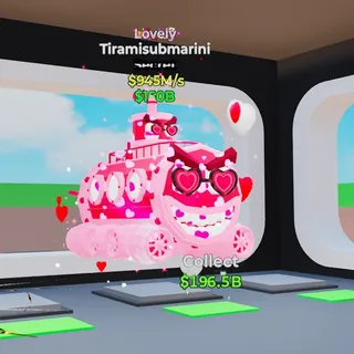 Fortnite Steal the Brainrot Lovely Tiramisubmarini