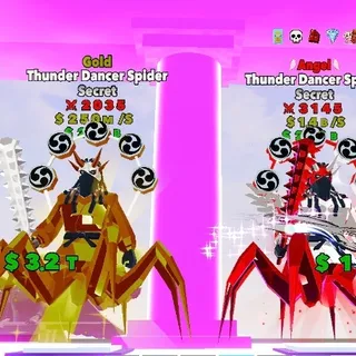 Fight the brainrot Thunder Dancer Spider Set