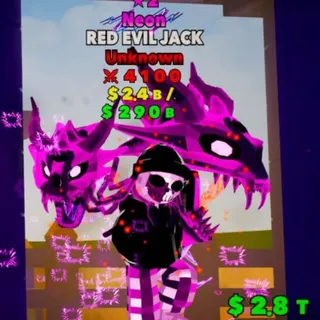 Fight The Brainrot Red Evil Jack 2 stars