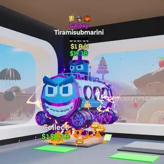 Fortnite Steal the Brainrot Galaxy Tiramisubmarini 1.2B/s