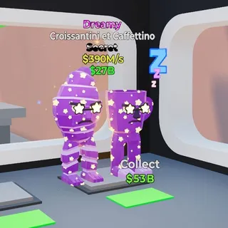 Steal The Brainrot Croissantini et Caffettino