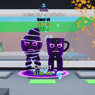 Croissantini et Caffettino Void 1B/s with trait