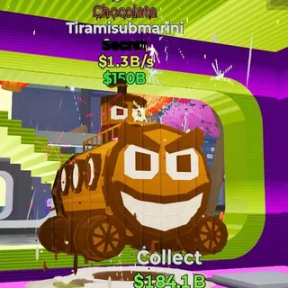 Fortnite Steal the Brainrot Chocolate Tiramisubmarini