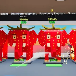 Fortnite Steal The Brainrot - 4 Strawberry Elephant Bundle