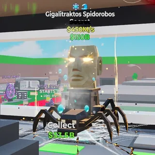Fortnite steal the brainrot Gigalitraktos spidorobos 450M/s