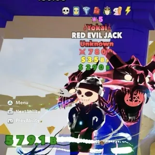 Red Evil Jack 5 stars 7 Traits