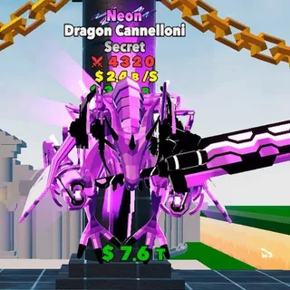 Neon Dragon Cannelloni