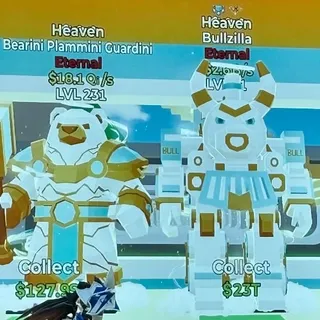 Bullzilla & Bearini Heaven Set