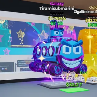 Fortnite Steal the Brainrot Galaxy Tiramisubmarini