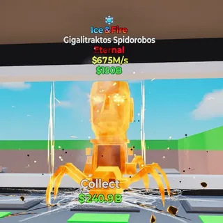 Fortnite Steal The Brainrot Gigalitraktos Spidorobos