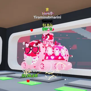 Fortnite Steal The Brainrot Tiramisubmarini 1B/s