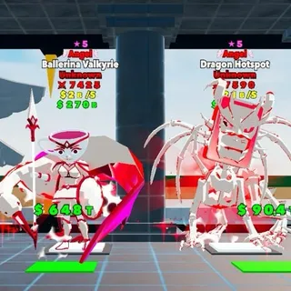 Dragon Hotspot & Ballerina Valkyrie 5 star