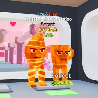 Steal The Brainrot Croissantini et Caffettino