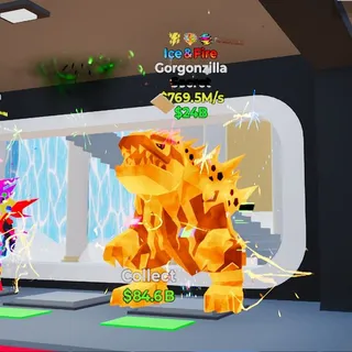 Fortnite Steal The Brainrot Rare Gorgonzilla