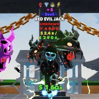 Red Evil Devil 5 stars 4T