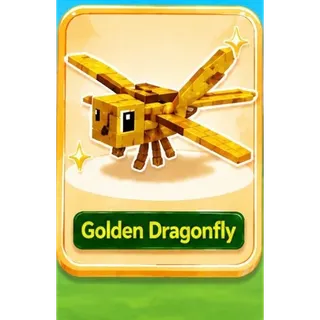 Golden Dragonfly Grow A Garden 2