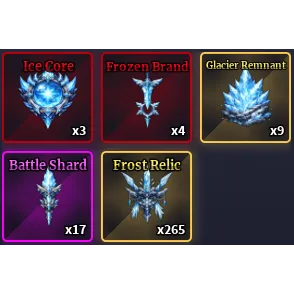 Set Ice Queen + Skill F