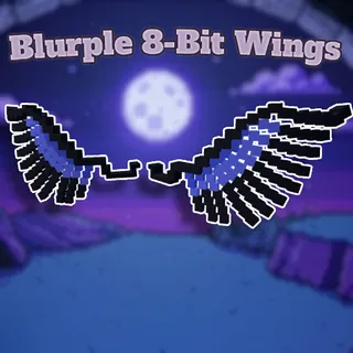 ROBLOX BLURPLE 8-BIT WINGS⚡INSTANT DELIVERY⚡ALL PLATFORMS ⚡WORLDWIDE