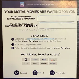 The Amazing Spider-Man Collection (HD Digital Code) Movies Anywhere 