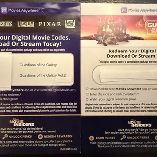 Guardians of the Galaxy Trilogy (HD Digital Code) Movies Anywhere 