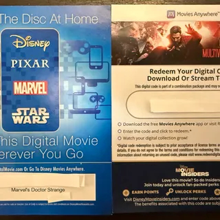 Doctor Strange 2-Movie Collection (HD Digital Code) Movies Anywhere 