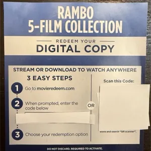 Rambo 5-Film Collection (HD Digital Code) 