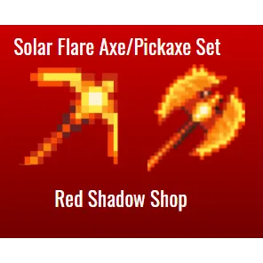 1 Of Each Solar Tool Terraria (PC AND SWITCH ONLY)