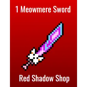 1 Meowmere Sword Terraria (PC AND SWITCH ONLY)