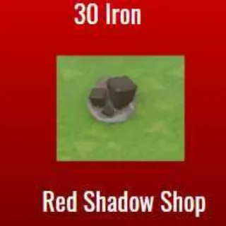 30 Iron Animal Crossing New Horizons