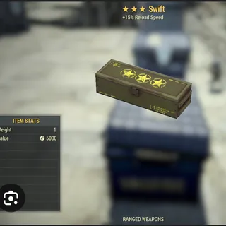 x5 legendary swift mods