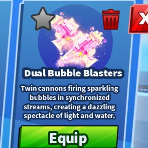 Dual Bubble blasters