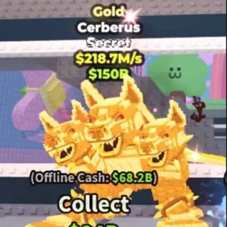 🌟GOLD CERBERUS🌟218.7M