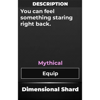 X1 Dimensional Shard