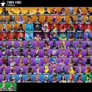 Fortnite account 101 skins + 102 emotes + Gold Midas + Gold Brutus + Duplex OG STW ✅ + Email changeable ✅ 