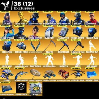 Fortnite account 90 skins ( GLOW , world warrior ) + super duplex OG STW ✅ LIFETIME WARRANTY ✅