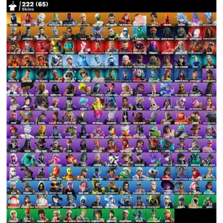 Fortnite Account 222 skins + 172 emotes 🔥 + 259 pickaxes ⛏️ + 276 backpacks 🎒 + Email changeable ✅ + Works all platforms ✅