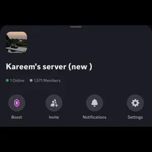 Discord sever (1570 members) 