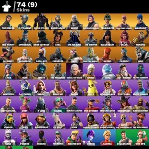 Fortnite fa account 74 skin reaper + omega stage 5 + og stw EMAIL CHANGEABLE ✅ works all platforms 