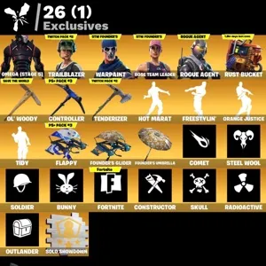 Fortnite account Ultimate edition OG stw ( Nocturno ) + Email changeable ✅ + Works all platforms ✅ 