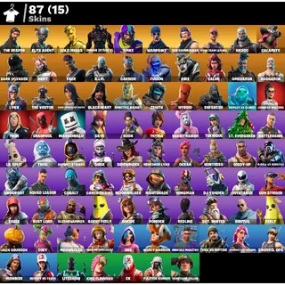 Fortnite Account 87 skins + Reaper 🔥+ Max Omega + Duplex OG STW ✅ + Works all platforms ✅