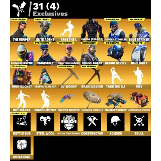 Fortnite account 82 skins + Reaper + max Omega + Take the L + Duplex OG STW ✅+ Works all platforms ✅