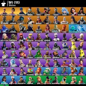 Fortnite account 91 skins + World warrior + Duplex OG STW + 1300 vbucks + EMAIL CHANGEABLE ✅ + WORKS ALL PLATFORMS ✅