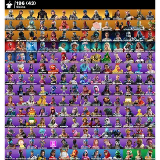 Fortnite Account 196 skins , 166 emotes 🔥 , 237 backpacks 🎒 , Rogue spider knight 🔥 + Works all platforms 