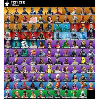 Fortnite Account Limited Edition OG STW ✅ + 121 skins + 141 emotes 🔥 + Gold Midas + Works all platforms ✅