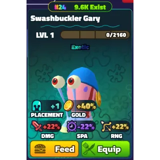 SWASHBUCKLER GARY #24