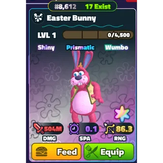 SUPERSTAR EASTER BUNNY | SBTD