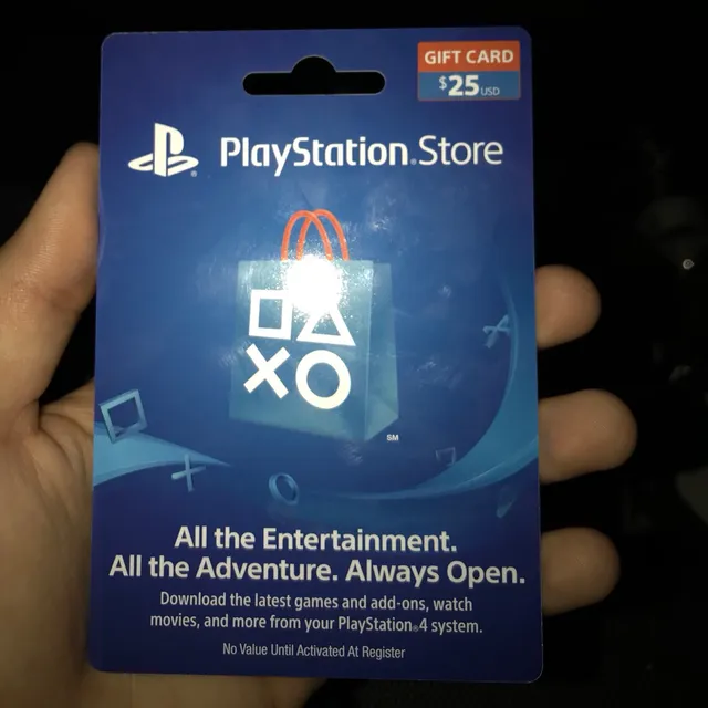 Playstation store best sale card 25