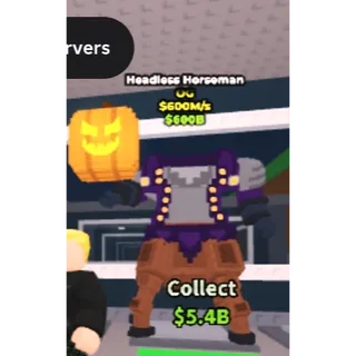 Headless Horseman 600m/s buffed.