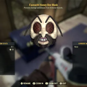 Honey Bee Fasnacht Mask